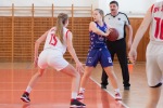 Basketbalový zápas kadetiek Zvolen a Bam Poprad