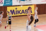basketbalový zápas junioriek medzi Zvolenom a Trnavou
