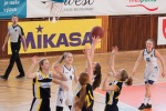 basketbalový zápas junioriek medzi Zvolenom a Trnavou