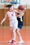 basketbalový zápas starších žiačok Zvolen a Trnava