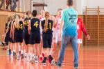 basketbalový zápas kadetiek - Zvolen a Trnava