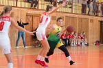 basketbalový zápas kadetiek Zvolen a Nové mesto