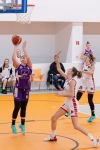basketbalový zápas dievčat v Rates aréne vo Zvolene